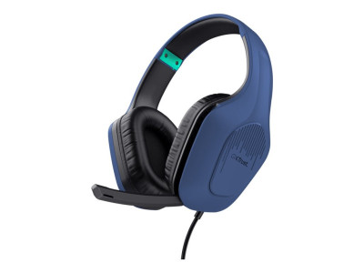 Trust : GXT415B ZIROX HEADSET - BLUE