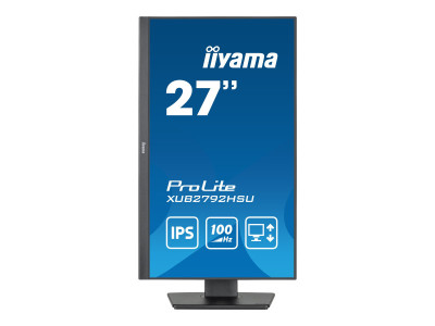 Iiyama : XUB2792HSU-B6 27IN IPS FHD 4MS HDMI VGA DP 2USB HUB