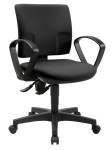 Chaise de bureau pivotante Topstar « PRO 30 », noire