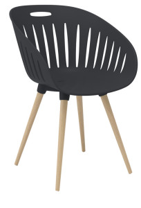 Chaise d'extérieur Topstar « T2023 », lot de 2, gris clair