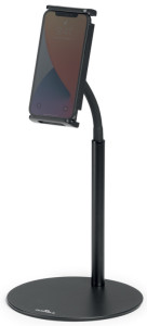 DURABLE Support de tablette de table TWIST TABLE, noir