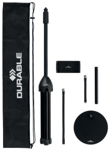 DURABLE Set de supports de tablette TWIST COMBI, noir