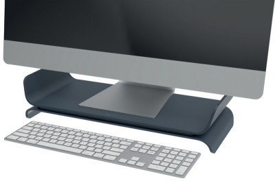 LEITZ Support pour écran Ergo, en plastique, gris clair