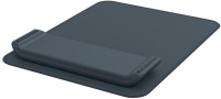 LEITZ Repose-poignet Ergo avec Mauspad, gris velours LEITZ Repose-poignet Ergo avec Mauspad, gris velours