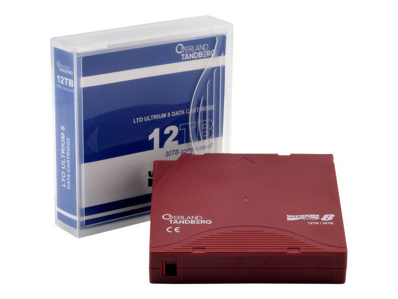 Tandberg : OT LTO-8 data CART 20PK W/BC LABELS avec LIMITED LIFETIME WAR