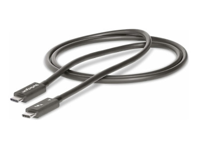 Startech : 3FT THUNDERBOLT 4 cable - INTEL-CERTIFIED 40GBPS 100W PD