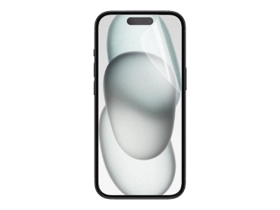 Mobilis : SCREEN PROTECTOR ANTI-SHOCK IK06 - CLEAR pour IPHONE 15 - IPH