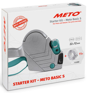 METO Étiqueteuse de prix Basic S 822, kit de démarrage