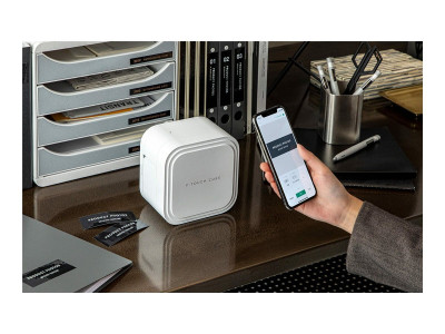 Brother P-Touch Cube Pro PT-P910BT Imprimante d'étiquettes transfert thermique