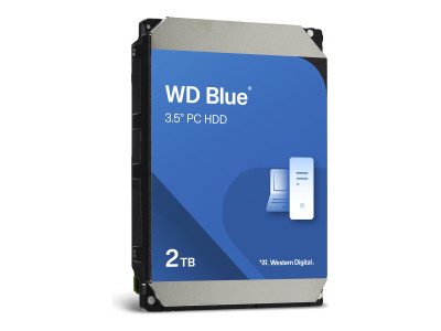 Western Digital : 2TB BLUE 64Mo 3.5IN SATA 6GB/S 5400RPM