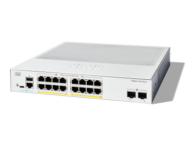 Cisco : CATALYST 1300 16-PORT GE FULL POE 2X1G SFP