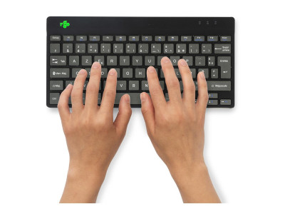 R-Go Tools : R-GO COMPACT BREAK ERGONOMIC KEYBOARD AZERTY (FR) BLUETOOTH B