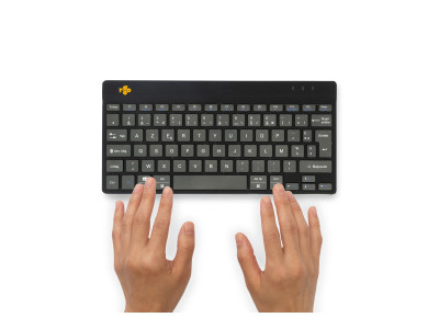 R-Go Tools : R-GO COMPACT BREAK ERGONOMIC KEYBOARD AZERTY (FR) BLUETOOTH B