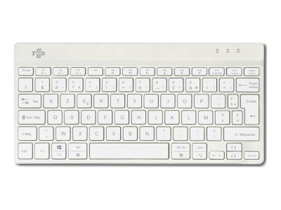 R-Go Tools : R-GO COMPACT BREAK ERGONOMIC KEYBOARD QWERTY (FR) avec WHITE