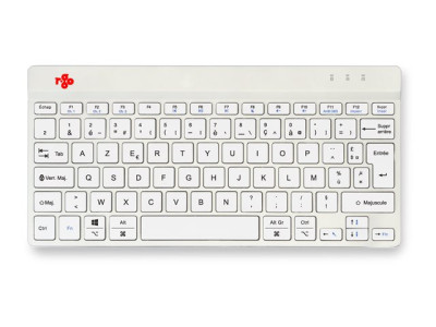 R-Go Tools : R-GO COMPACT BREAK ERGONOMIC KEYBOARD AZERTY (FR) BLUETOOTH W