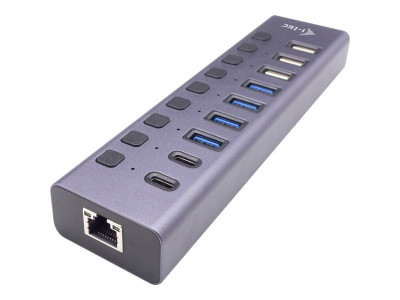 I-Tec : I-TEC CHARGING HUB 9PORT LAN USB 3.0/USB-C POWER ADAPTER 60W