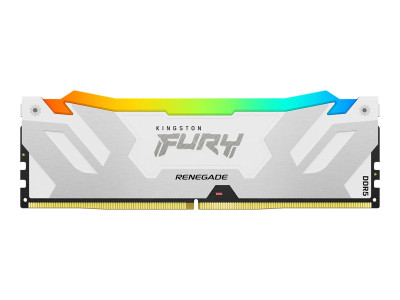 Kingston : 16GB DDR5-7600MT/S CL38 DIMM FURY RENEGADE RGB WHITE XMP