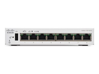 Cisco : CATALYST 1200 8-PORT GE DESKTOP EXT PS POE INPUT