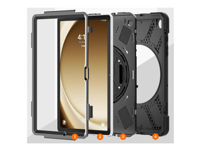 DLH : REINFORCED CASE avec SHOULDER STRAP. ROTATING HANDLE et STAND