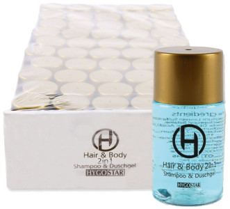 HYGOSTAR Gel douche & Shampoing 2en1, tube de 30 ml