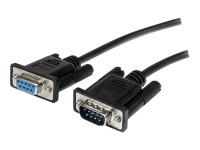 Startech : CABLE SERIE RS232 en LIAISON DIRECTE 1M - DB9 M pour NOIR