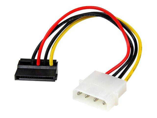 Startech : CABLE ADAPTATEUR MOLEX VERS SATA COUDE GAUCHE 15 CM