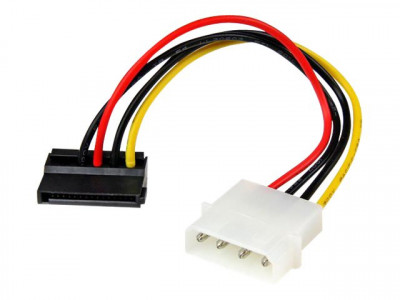 Startech : CABLE ADAPTATEUR MOLEX VERS SATA COUDE GAUCHE 15 CM