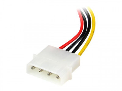 Startech : CABLE ADAPTATEUR MOLEX VERS SATA COUDE GAUCHE 15 CM