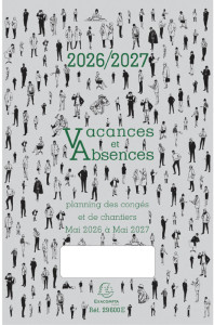 EXACOMPTA Planning des congés 2023/2024, mai 2023 à mai 2024