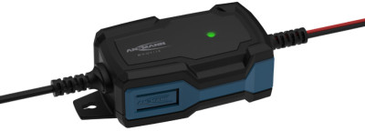 ANSMANN KFZ-Batterieladegerät BC, 6-12V/1A, schwarz/blau