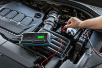 Chargeur de batterie auto ANSMANN BC, 6-12 V/6 A, noir/bleu