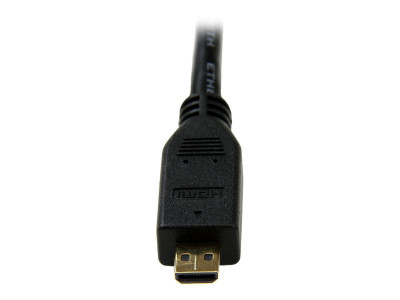 Startech : CABLE HDMI HAUTE VITESSE avec ETHERNET 3M A VERS MICRO D M/M