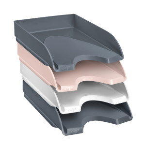 CEP Corbeille à courrier MINERAL, format A4, set de 4