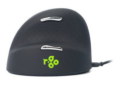 R-Go Tools : R-GO HE MOUSE ERGONOMIC BIG LEFT HANDED CABLED