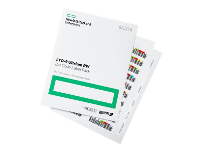 HPe : HPE LTO-9 ULTRIUM 45TB RW CUSTOM LABELED LIBRARY pack 20 D