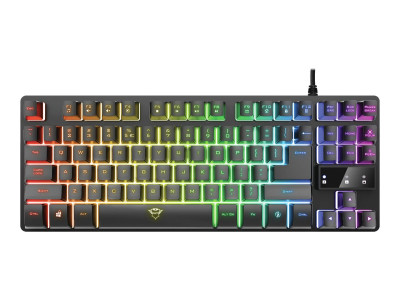 Trust : THADO TKL ILLUMINATED GAMING KEYBOARD GXT833 BQ 2