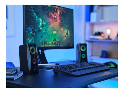 Trust : GXT606B JAVV RGB SPEAKER SET BLACK