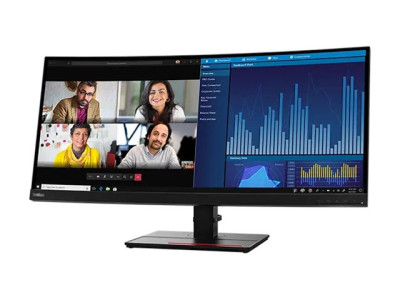 Lenovo : P34W-20 34.0 4K UHD IPS 21:9 C 300CD/M L/T/S ENET USB-C WLED 34