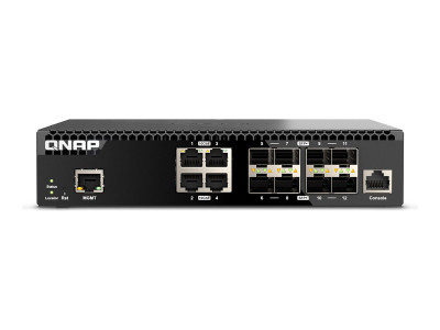 Qnap : SWITCH 8 PORT 10GBE SFP 4 PORTS 10GBE RJ45