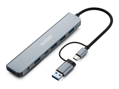 Urban Factory : USB-C et USB-A HUB - 1X USB-A/C CONNECTOR pour CONNECTING