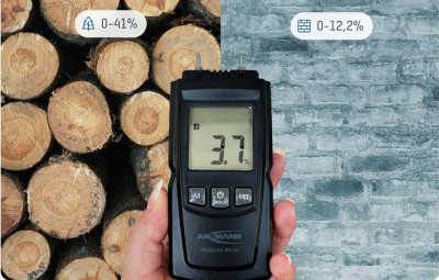 ANSMANN Hygromètre - indicateur d'humidité bois et matériaux