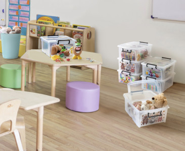 CEP Boîte de rangement KIDS, 20 litres, set de 5
