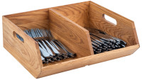 APS Buffetbox, 2 Fächer, 350 x 310 x 125 mm, eiche natur APS Buffetbox, 2 Fächer, 350 x 310 x 125 mm, eiche natur