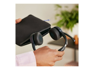 Cisco : HEADSET 722 WIRELESS DUAL+STAND CARBON BLACK USBA BUNDLE