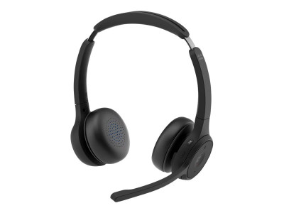 Cisco : HEADSET 722 WIRELESS DUAL+STAND CARBON BLACK USBA BUNDLE