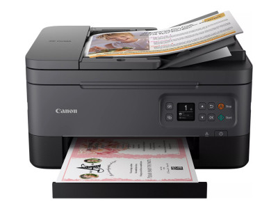 Canon : PIXMA TS7450I BLACK A4 MFP 3IN1 WLAN 4800 X 1200DPI