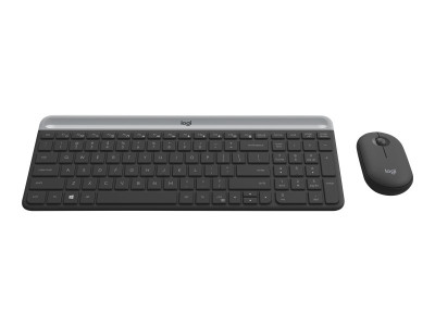 Logitech : MK470 SLIM COMBO - GRAPHITE HRV-SLV - 2.4GHZ - N/A INTNL-973
