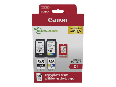 Canon : PG-545XL/CL-546XL Photo VALUE