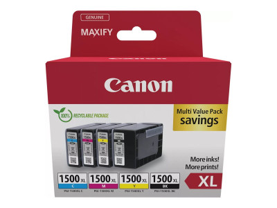 Canon : PGI-1500XL BK/C/M/Y MULTI