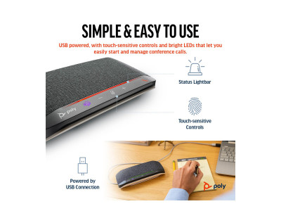 Poly : SYNC 10 SY10 USB-A/C WW